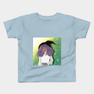 the lilac witch Kids T-Shirt